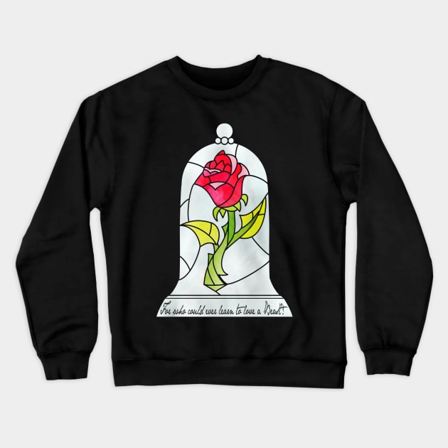 BEAUTY AND THE BEAST Crewneck Sweatshirt by RobyL